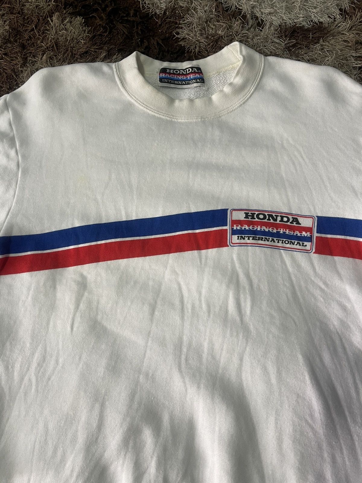 Honda × Japanese Brand × Sports Specialties VINTAGE HONDA RACING TEAM INTERNATIONAL SPELL OUT VERY RARE Size US S / EU 44-46 / 1 - 2 Thumbnail