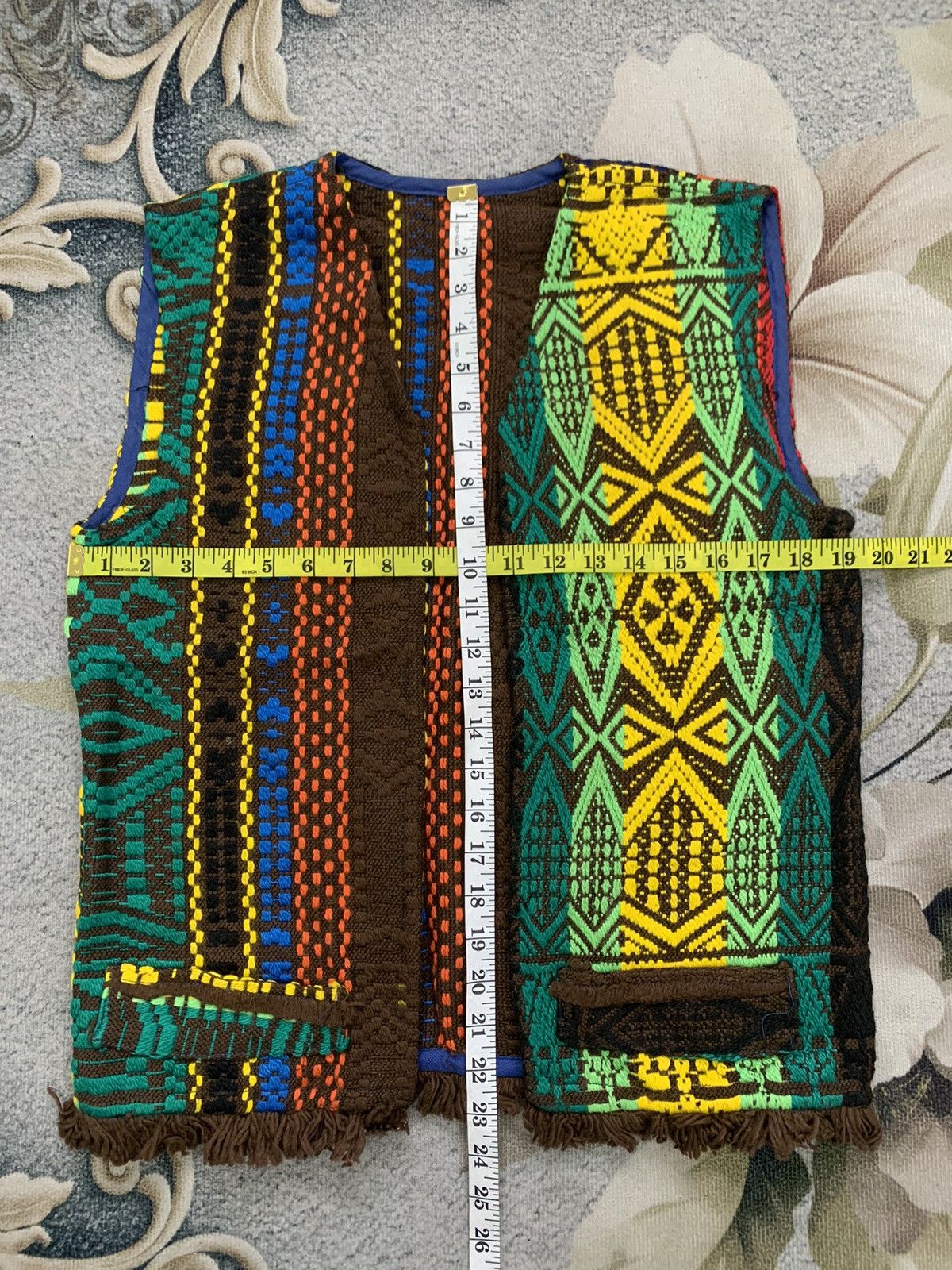 Art Comes First Nice Multicolor Native Art Vest Size US M / EU 48-50 / 2 - 5 Thumbnail