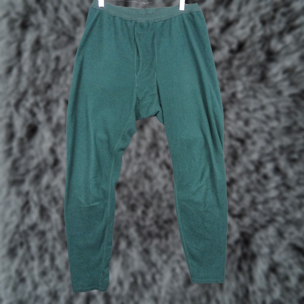 Patagonia Patagonia Capilene Base Layer Pants Mens Large USA Underwear Thermal Fleece Long Johns Green Capilene Polyester Size US 33 - 1 Thumbnail