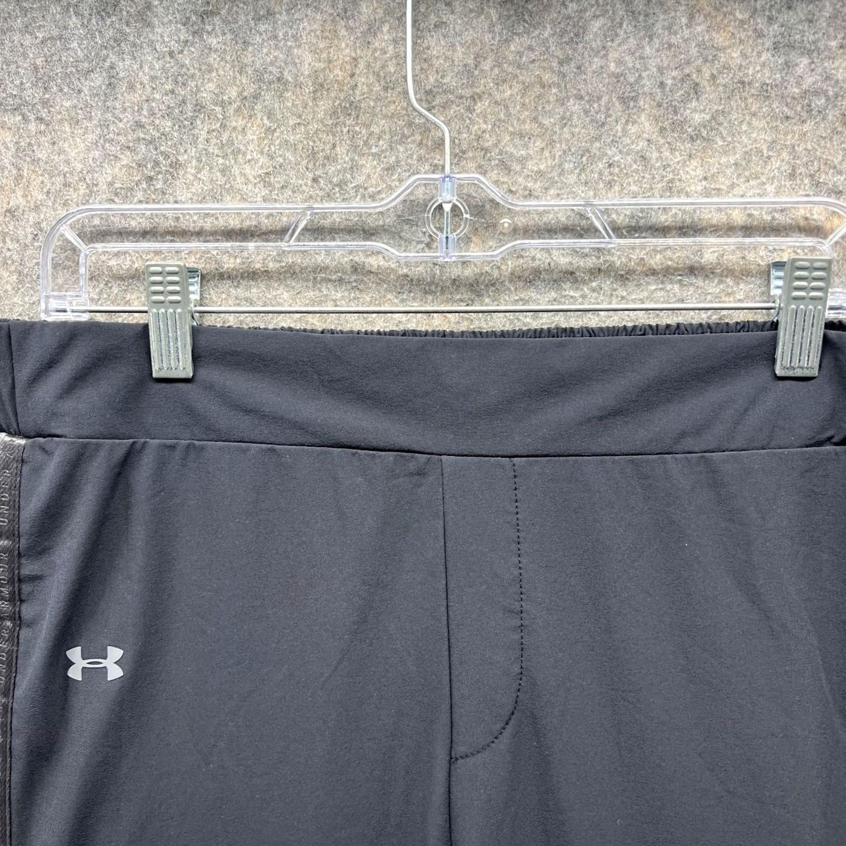 Under Armour Under Armour Pants Women Large Black Athletic Stretch Heatgear Loose Fit UA Pants Size 36" / US 14 / IT 50 - 5 Thumbnail