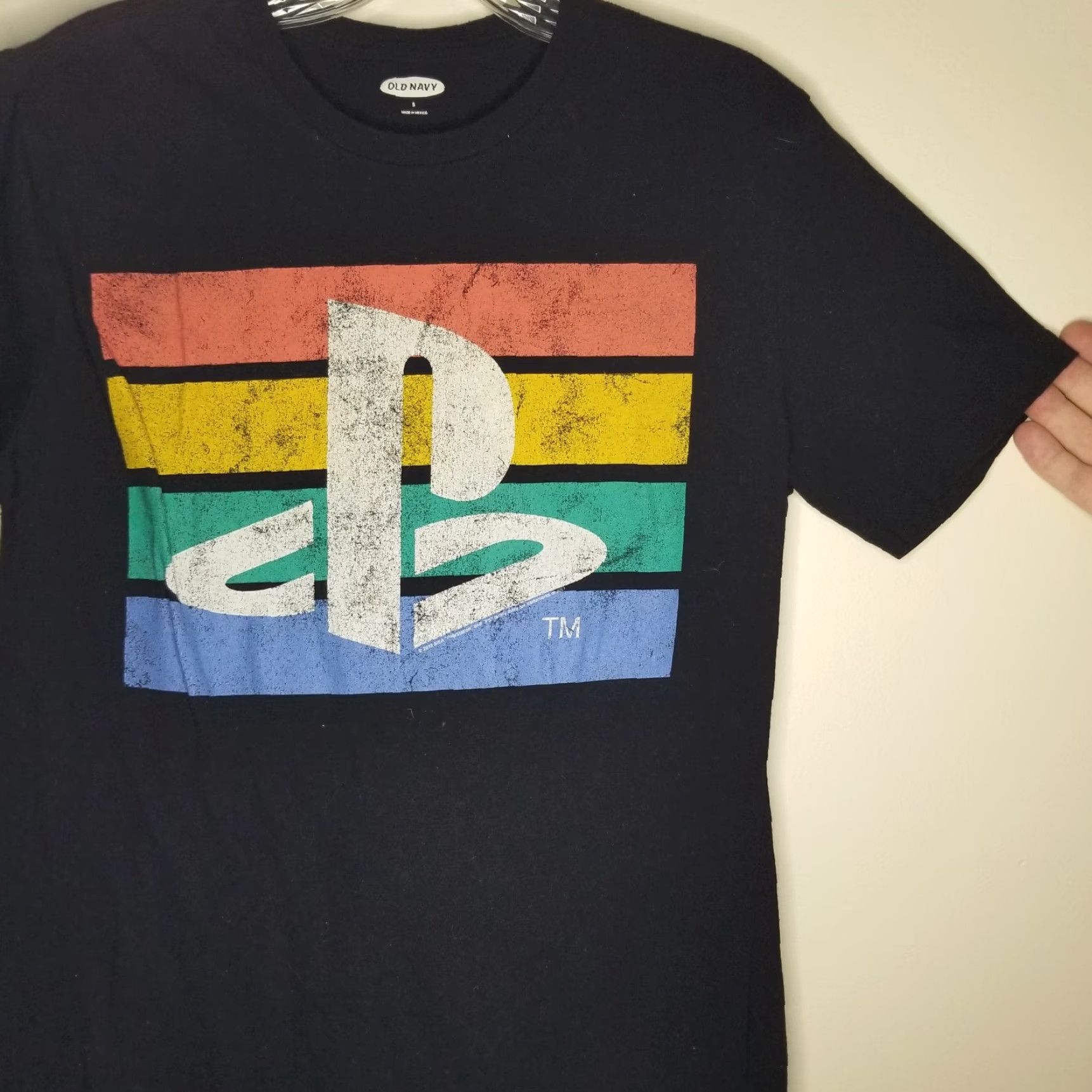 Old Navy Old Navy Mens Shirt Size S Black Playstation Short Sleeve T-Shirt Size US S / EU 44-46 / 1 - 3 Thumbnail