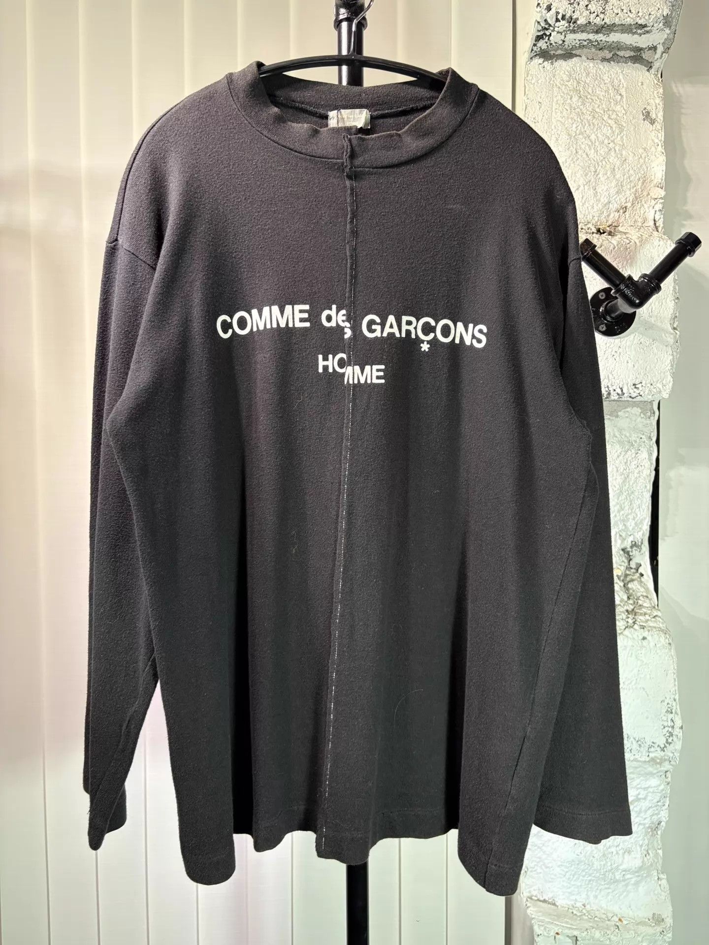Comme des Garcons CDG Homme 94ss 'SPLIT' L/S Top Vintage Rare Archive Size US L / EU 52-54 / 3 - 1 Thumbnail