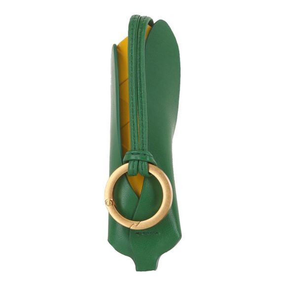 Bottega Veneta o1y0725 Size : OS / Key Ring in Green/Yellow Size ONE SIZE - 2 Thumbnail