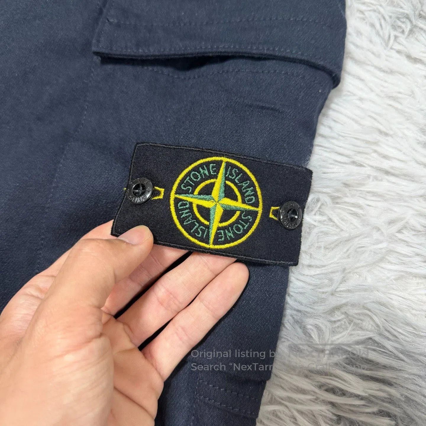 Stone Island Stone Island Wool Blend Cargo Straight Pants. Size US 31 - 3 Thumbnail