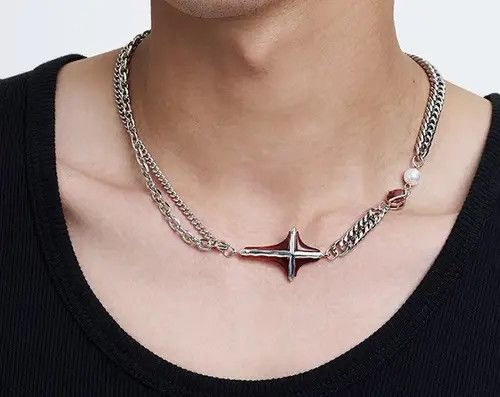 Designer × Vintage Retro punk necklace Size ONE SIZE - 1 Thumbnail