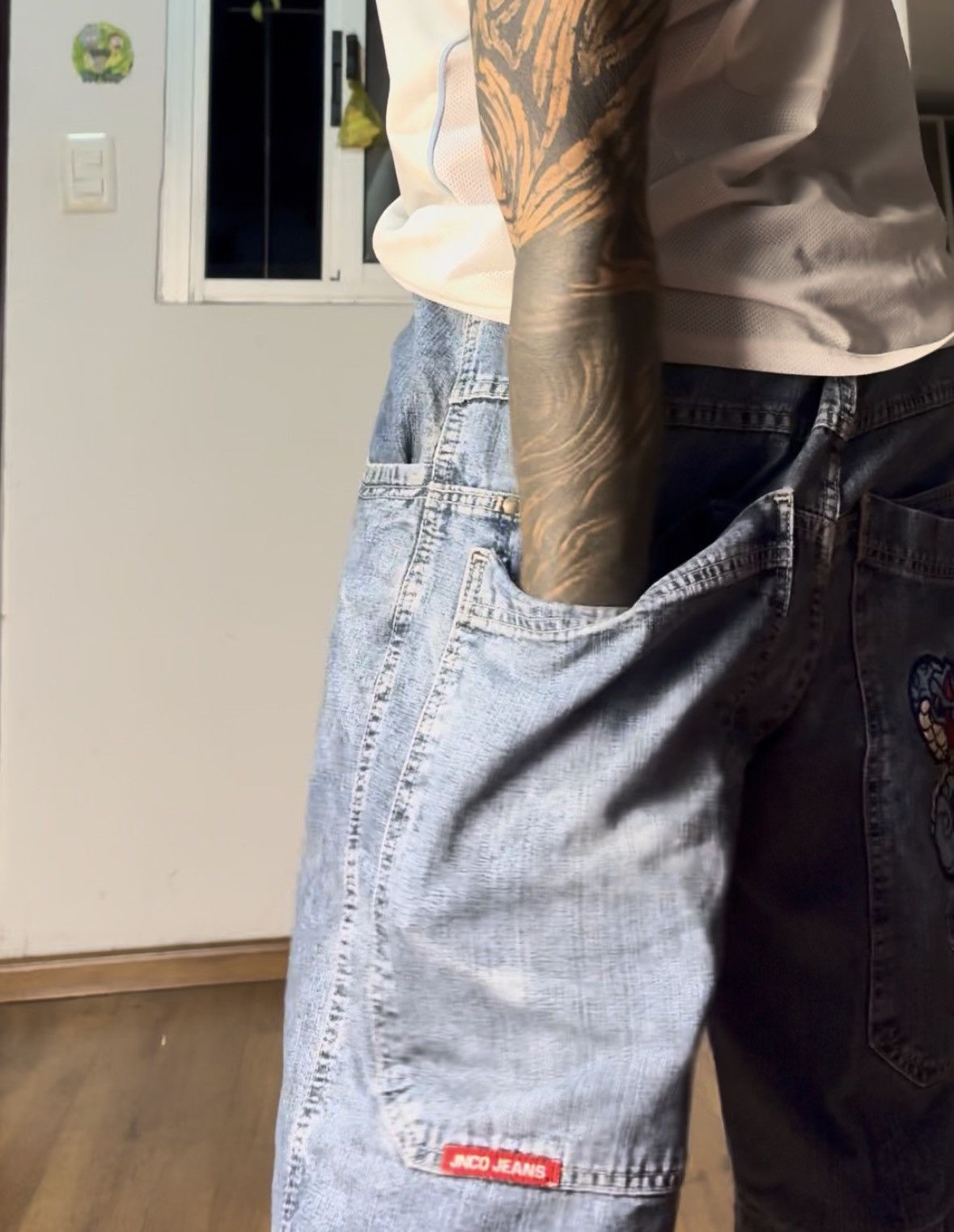 JNCO Vintage JNCO Snake Baggy Jorts — Size 38 (RARE SIZE) Size US 38 / EU 54 - 12 Thumbnail