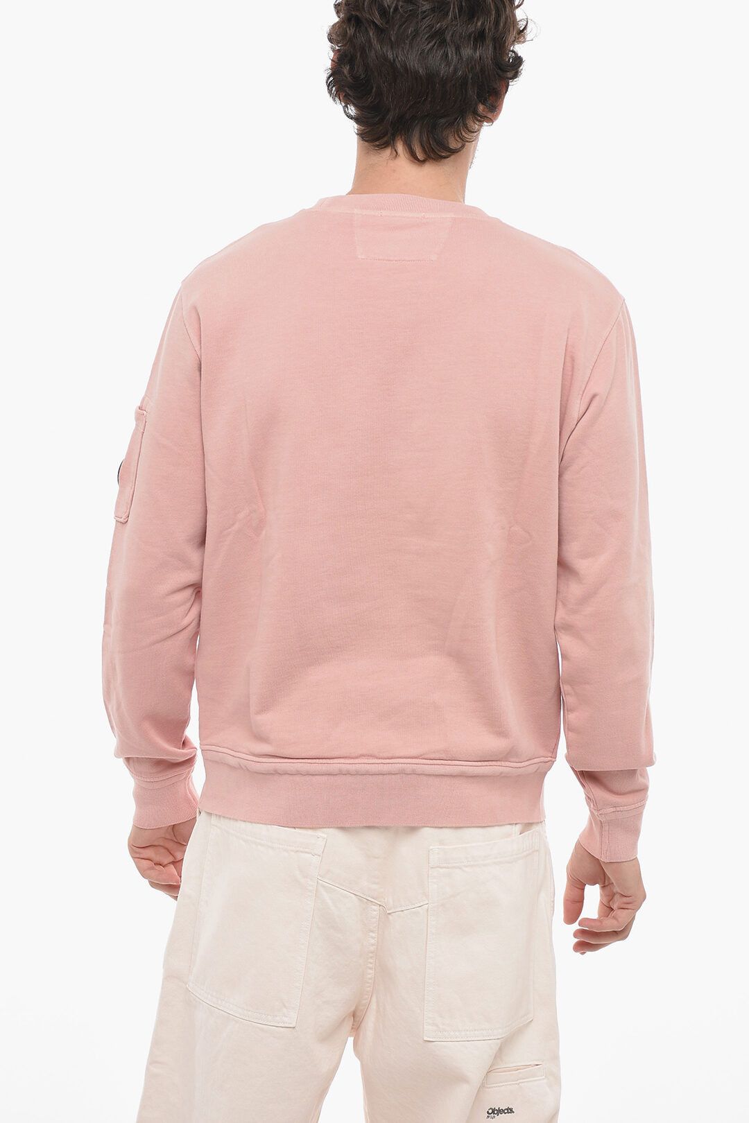 C.P. Company og1mm1024 Crewneck Sweatshirt in Pink Size US S / EU 44-46 / 1 - 2 Thumbnail