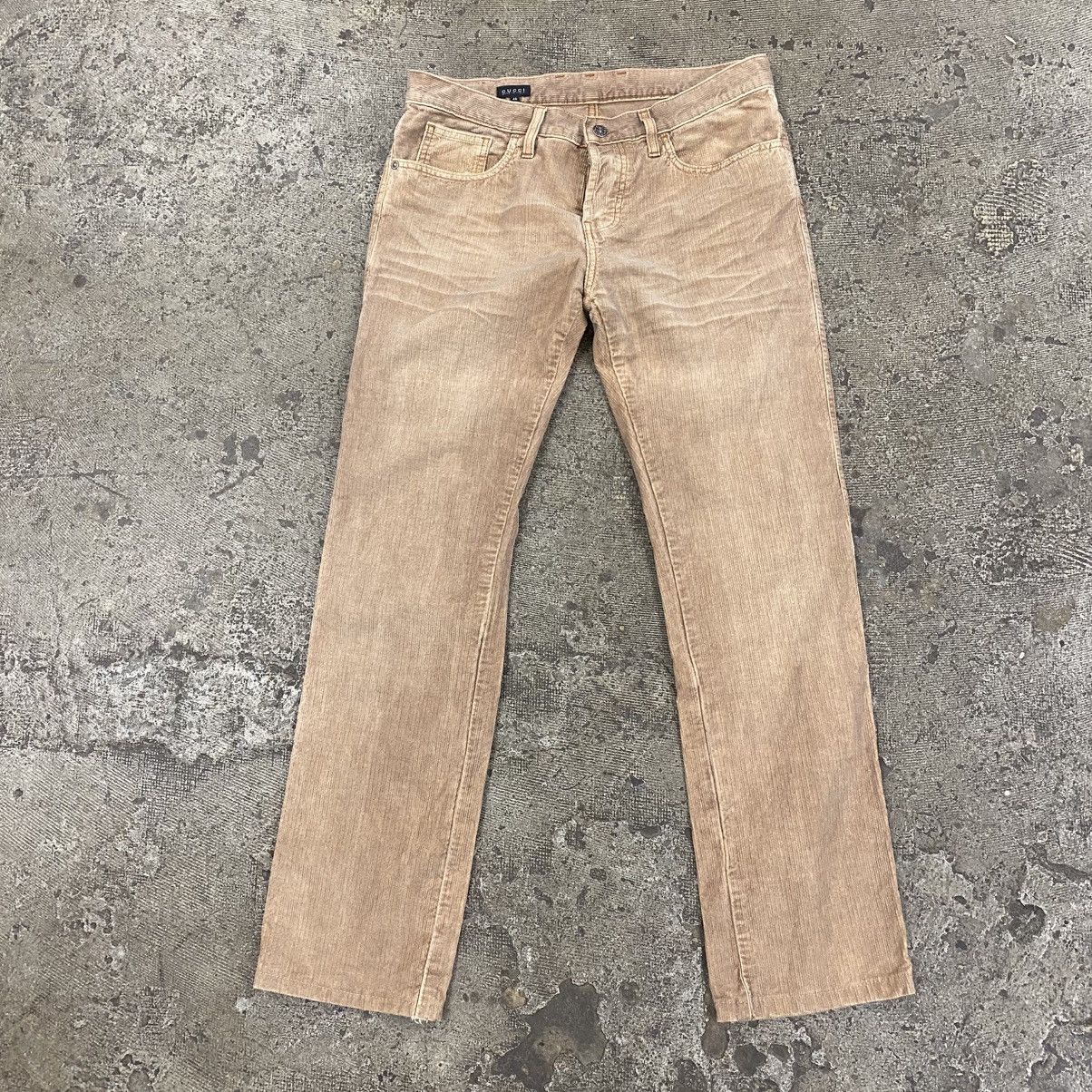 Gucci Brown Gucci Corduroy Pant Size US 28 / EU 44 - 1 Thumbnail