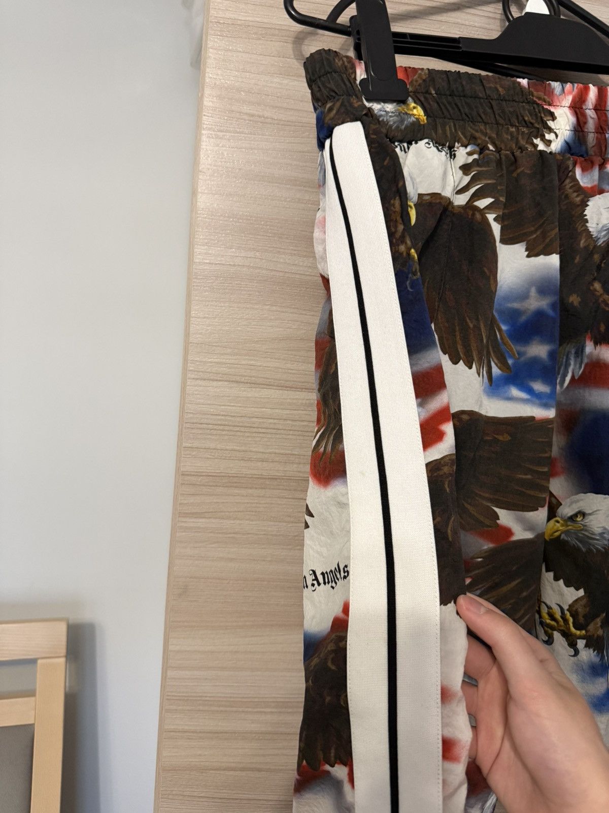 Palm Angels Palm Angels Track Pants Eagles America USA Design Trousers Size US 36 / EU 52 - 5 Thumbnail