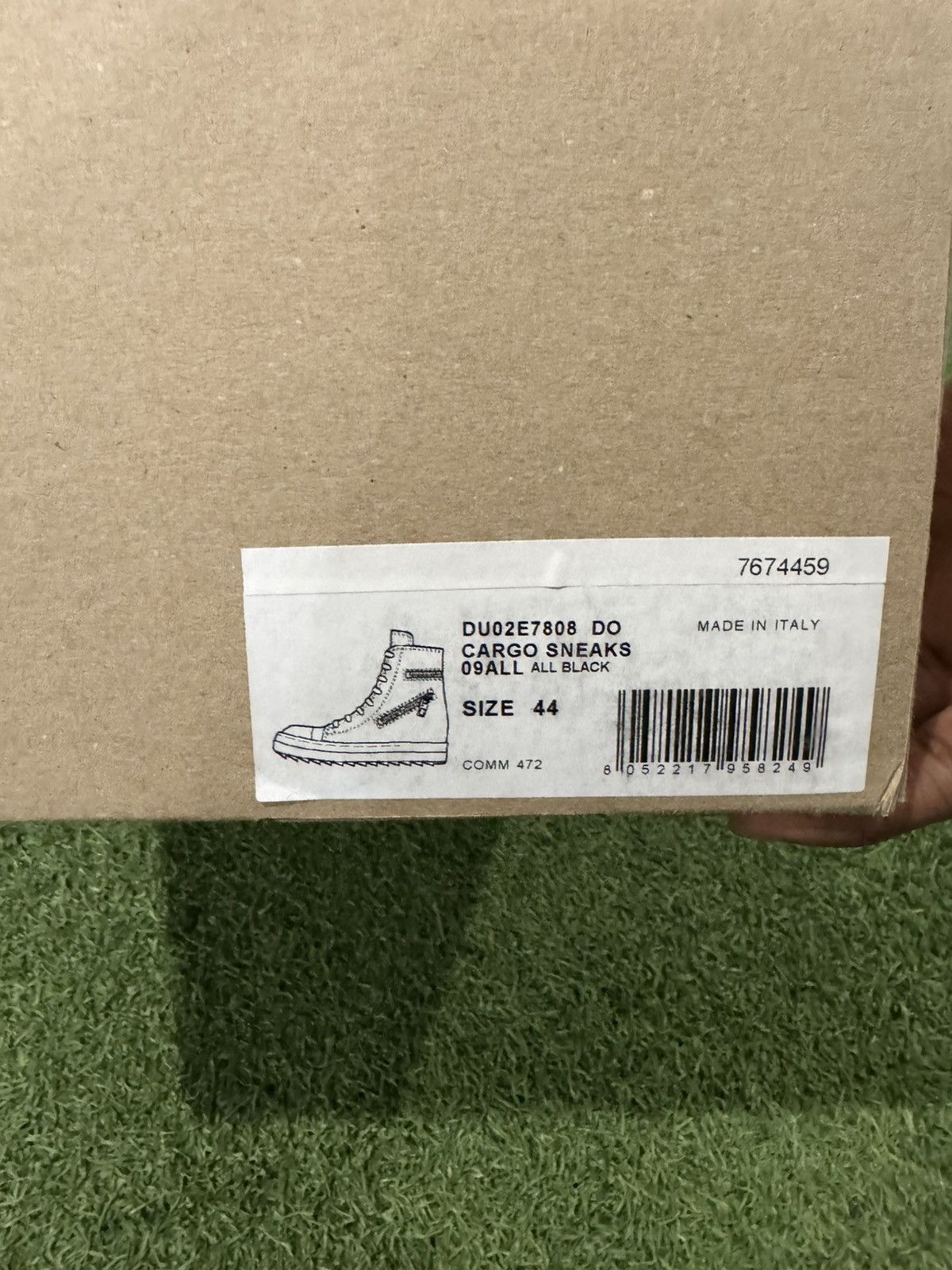 Rick Owens Rick Owens DRKSHDW Cargo High Triple Black Size US 11 / EU 44 - 9 Thumbnail