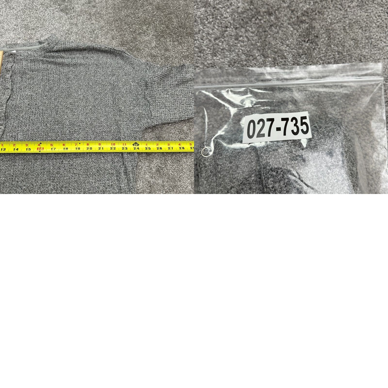 Old Navy Old Navy Henley Pullover Sweater Women L Gray Knit Casual Work Outdoor Size L / US 10 / IT 46 - 8 Thumbnail