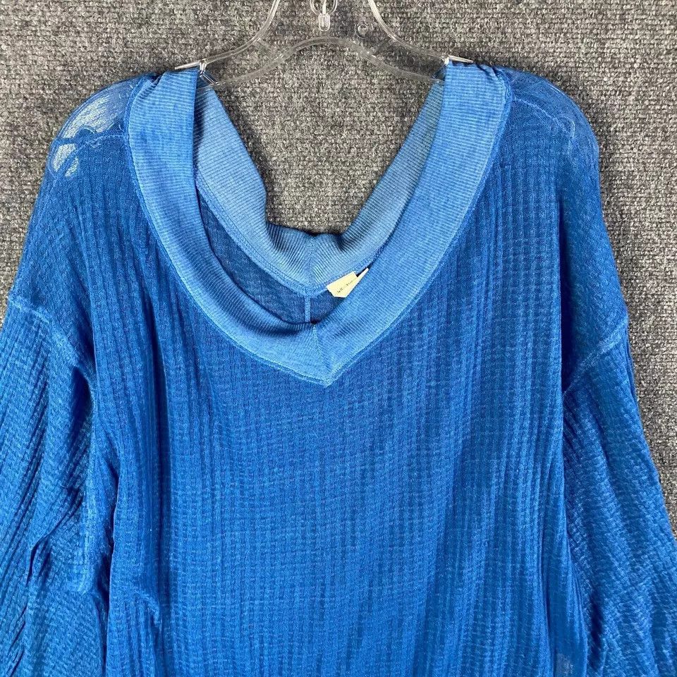Other We The Free Blouse Women's Small V-Neck Relaxed Fit Size S / US 4 / IT 40 - 2 Thumbnail