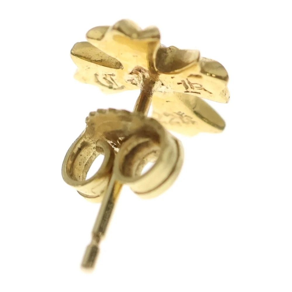 Chrome Hearts Chrome Hearts Diamond 22k gold Stud Cross Earring Size ONE SIZE - 2 Thumbnail