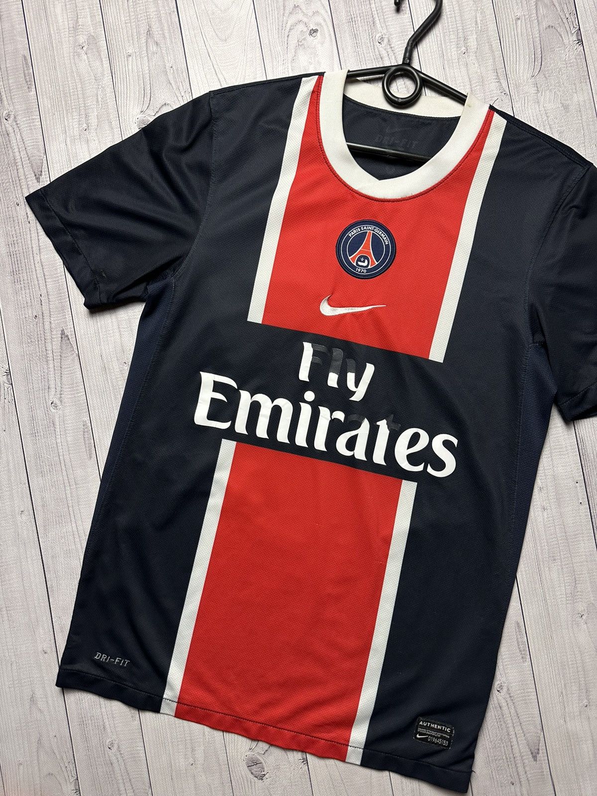 Nike × Vintage Vintage Nike PSG soccer jersey size S Size US S / EU 44-46 / 1 - 2 Thumbnail