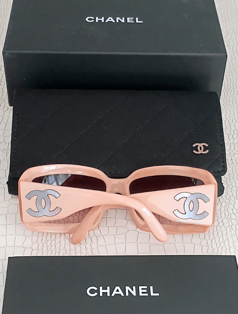 Chanel CHANEL Sunglasses 5076 Rimless Rhinestone 4017 Shields Size ONE SIZE - 1 Thumbnail