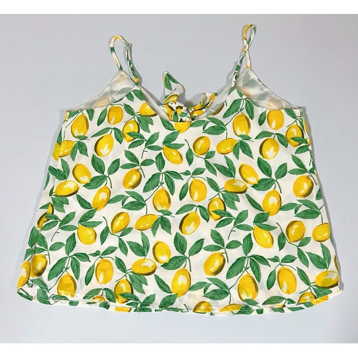 Lucky Brand Lush Yellow Lemon Floral Chiffon Top Shirt Blouse Size S 🍋✨ Size S / US 4 / IT 40 - 4 Thumbnail