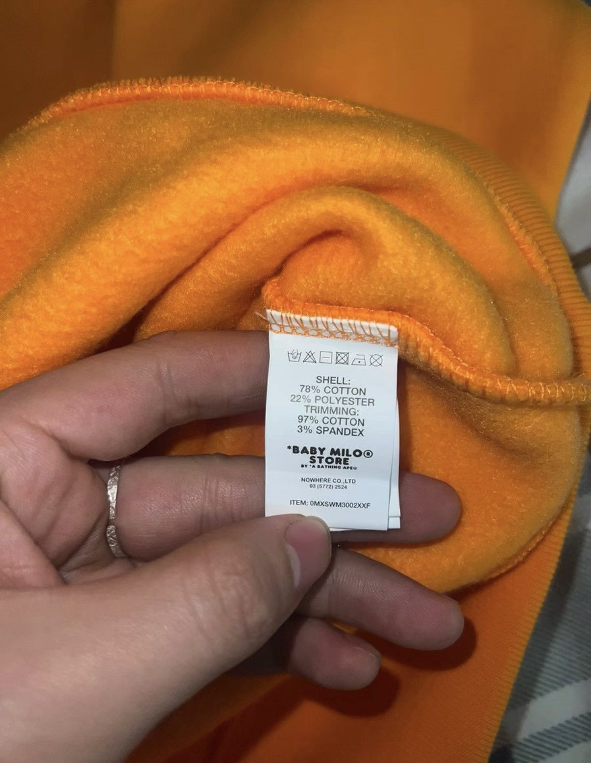 Bape BAPE OG Nigo Era, Vibrant Orange Sweatshirt Size US S / EU 44-46 / 1 - 6 Thumbnail