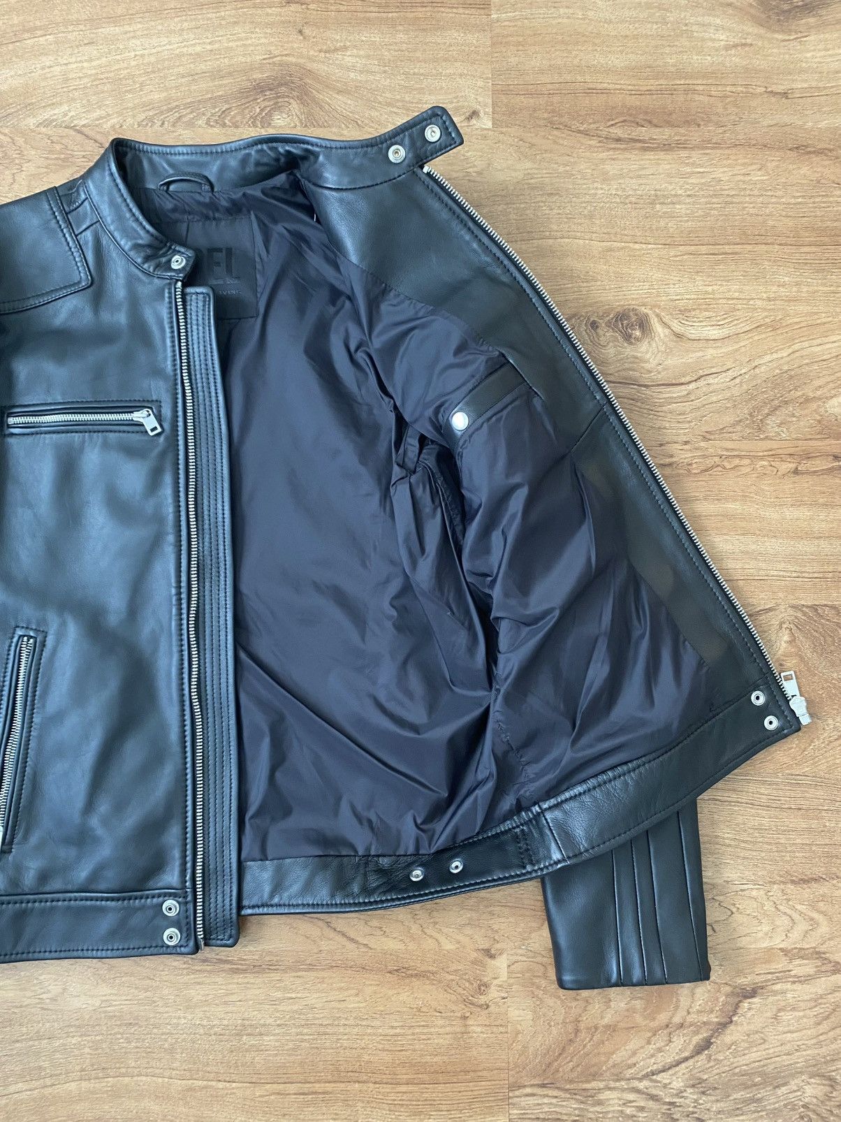 Diesel Diesel Leather Rider’s Jacket Size US L / EU 52-54 / 3 - 5 Thumbnail
