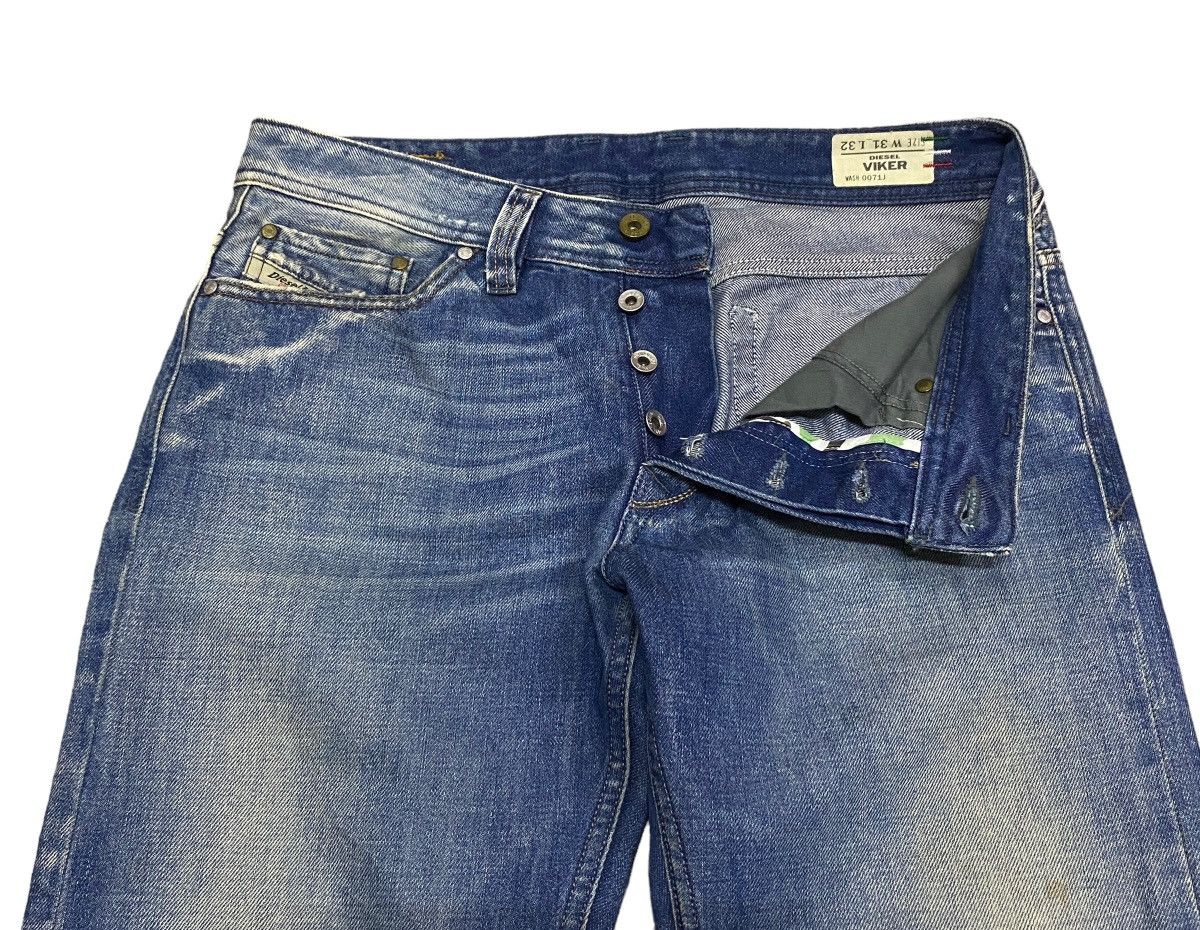 Diesel Rare Design Vintage Brand Diesel Viker Jeans 1990s Size US 31 - 6 Thumbnail