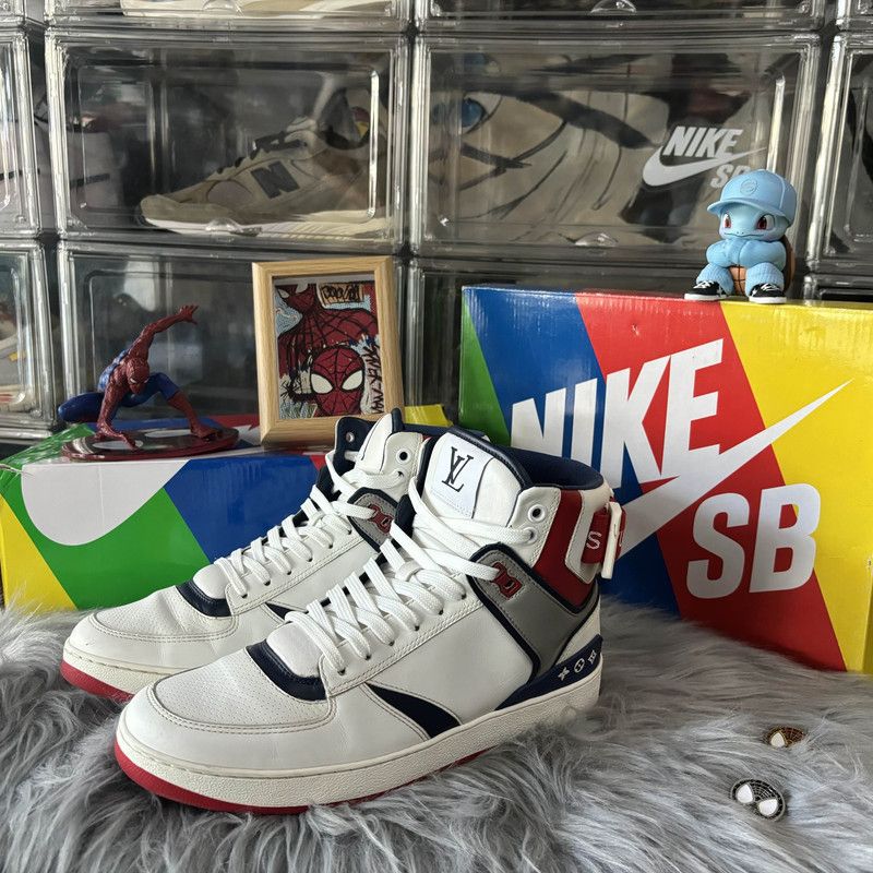 Louis Vuitton Louis Vuitton Rivoli Fashion High-Top Sneakers 0079 Size US 8.5 / EU 41-42 - 1 Thumbnail