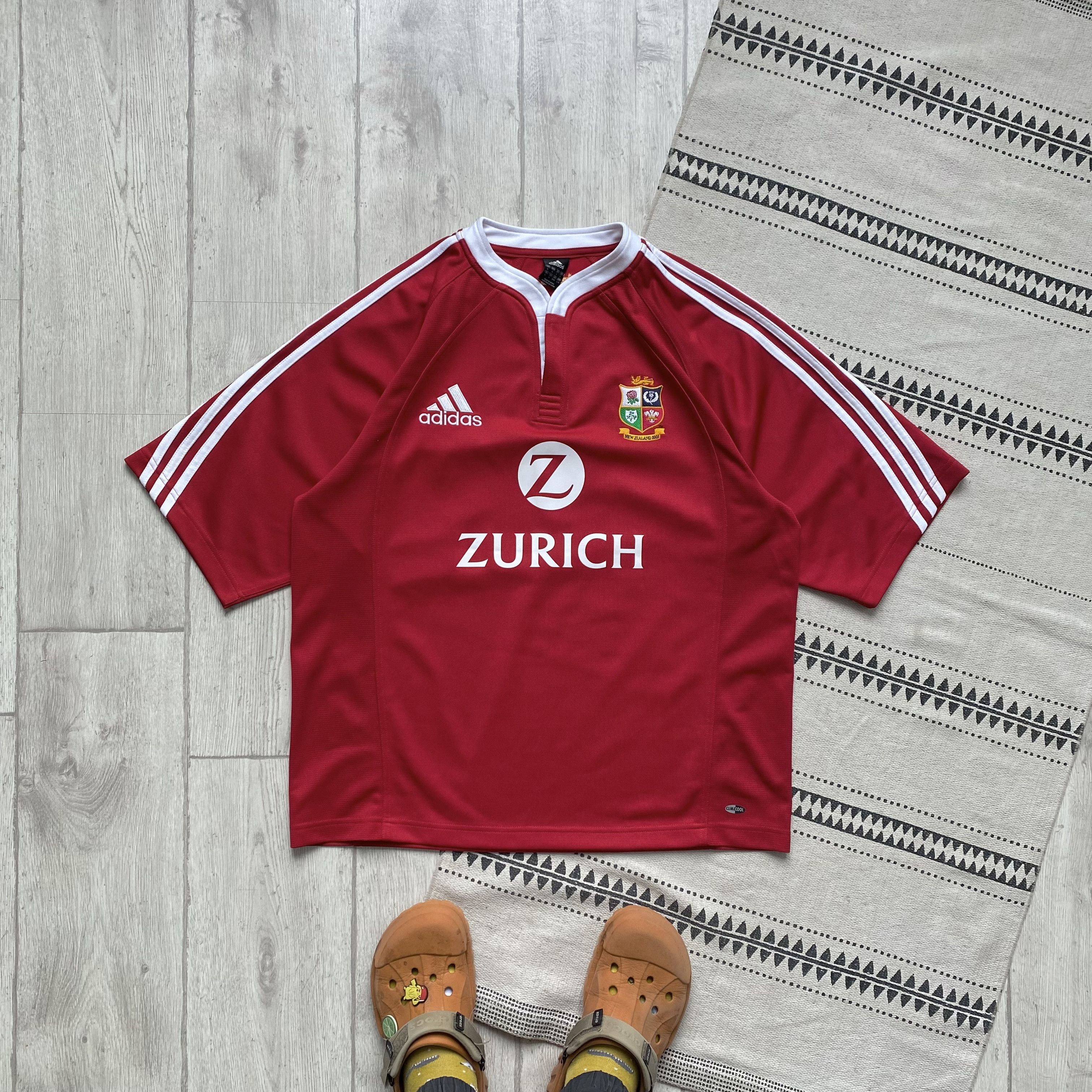 Adidas 🏈 Vintage Adidas Irish England Rugby jersey Heavy boxy tee Size US L / EU 52-54 / 3 - 1 Thumbnail