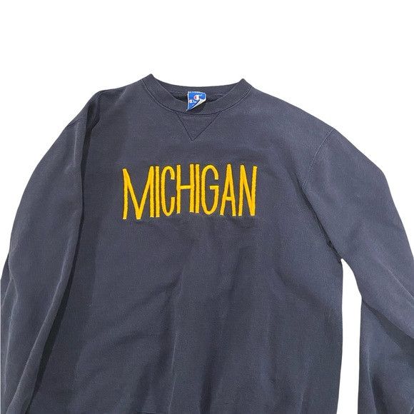 Champion Champion Crewneck Michigan Size US L / EU 52-54 / 3 - 1 Thumbnail