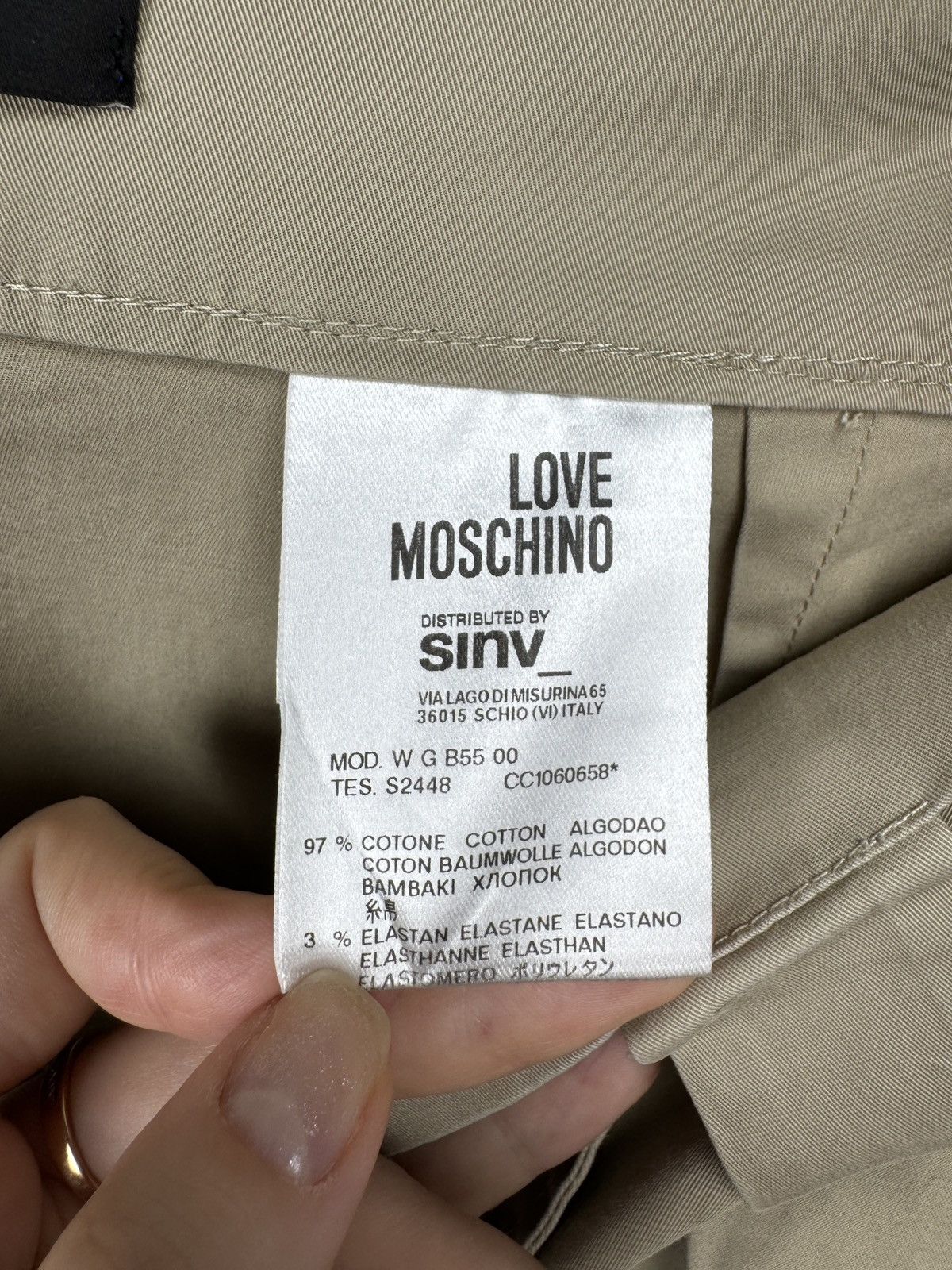 Love Moschino Love Moschino beige belted bondage style mini skirt Size 28" / US 6 / IT 42 - 9 Thumbnail