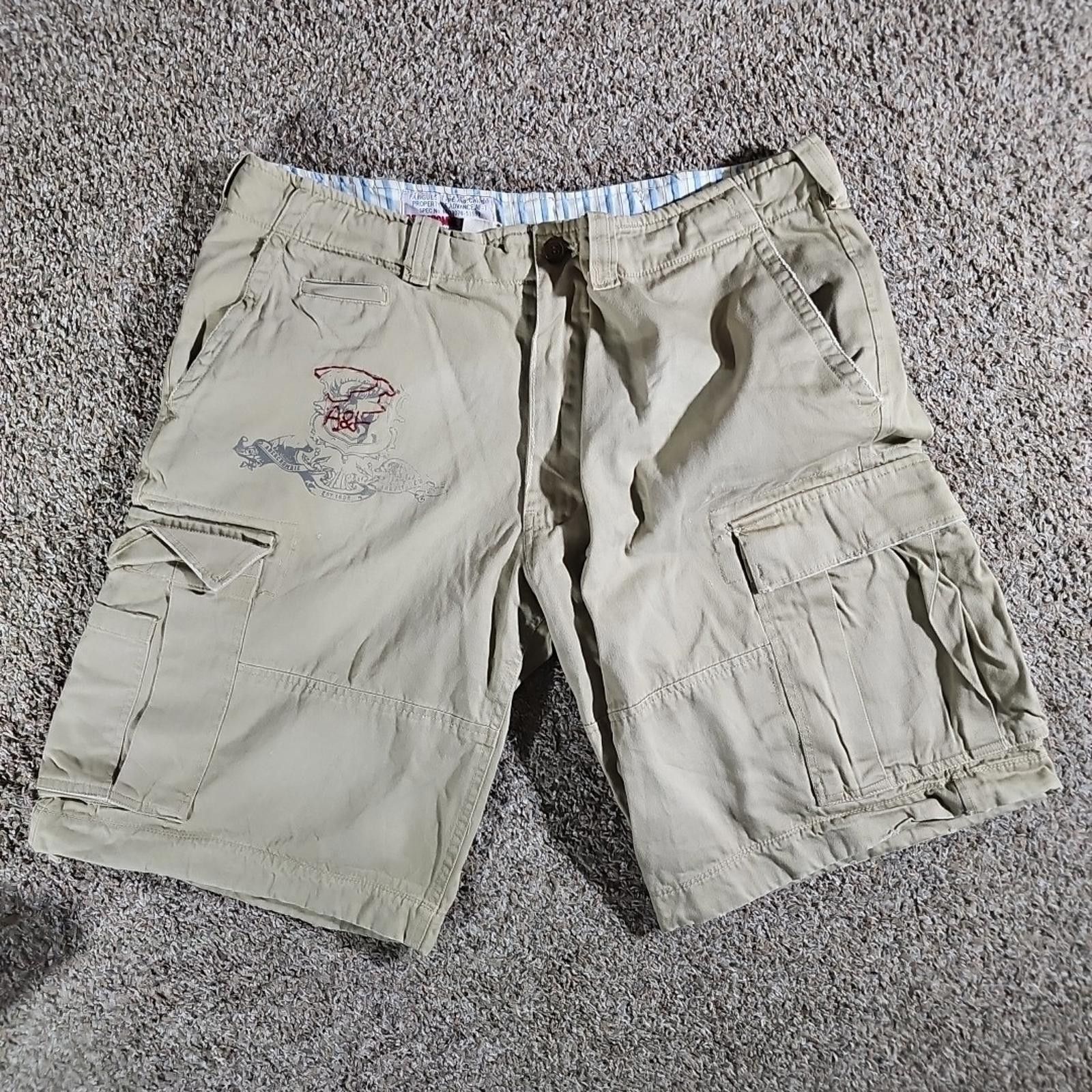 Abercrombie & Fitch Advanced Abercrombie Fitch Shorts 36 Fatigues A-8 Military Size US 36 / EU 52 - 1 Thumbnail