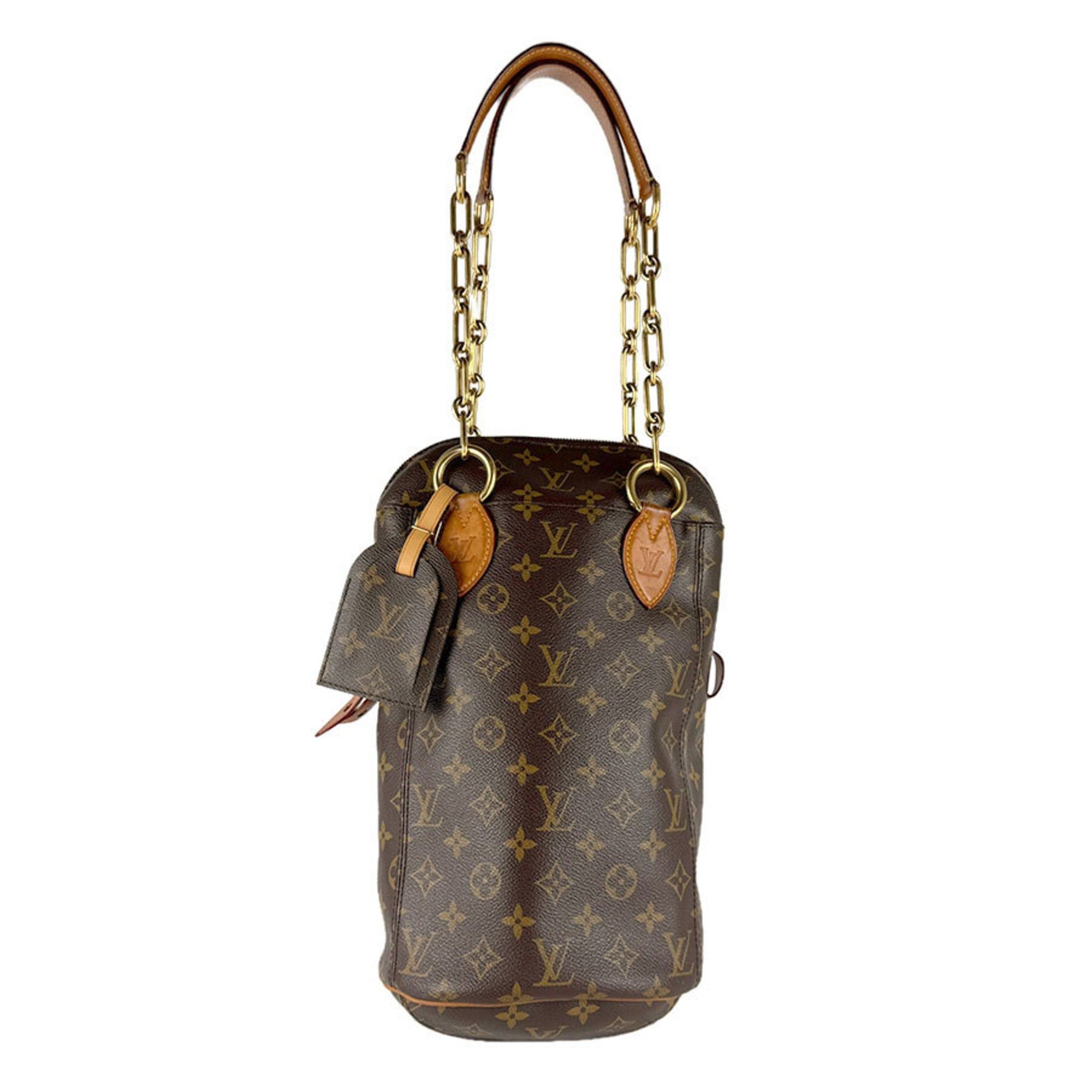 Louis Vuitton Louis Vuitton Monogram Punching Bag GM Shoulder in Canvas, Brown and Gold, Women's, M40231 z8238 Size ONE SIZE - 1 Thumbnail