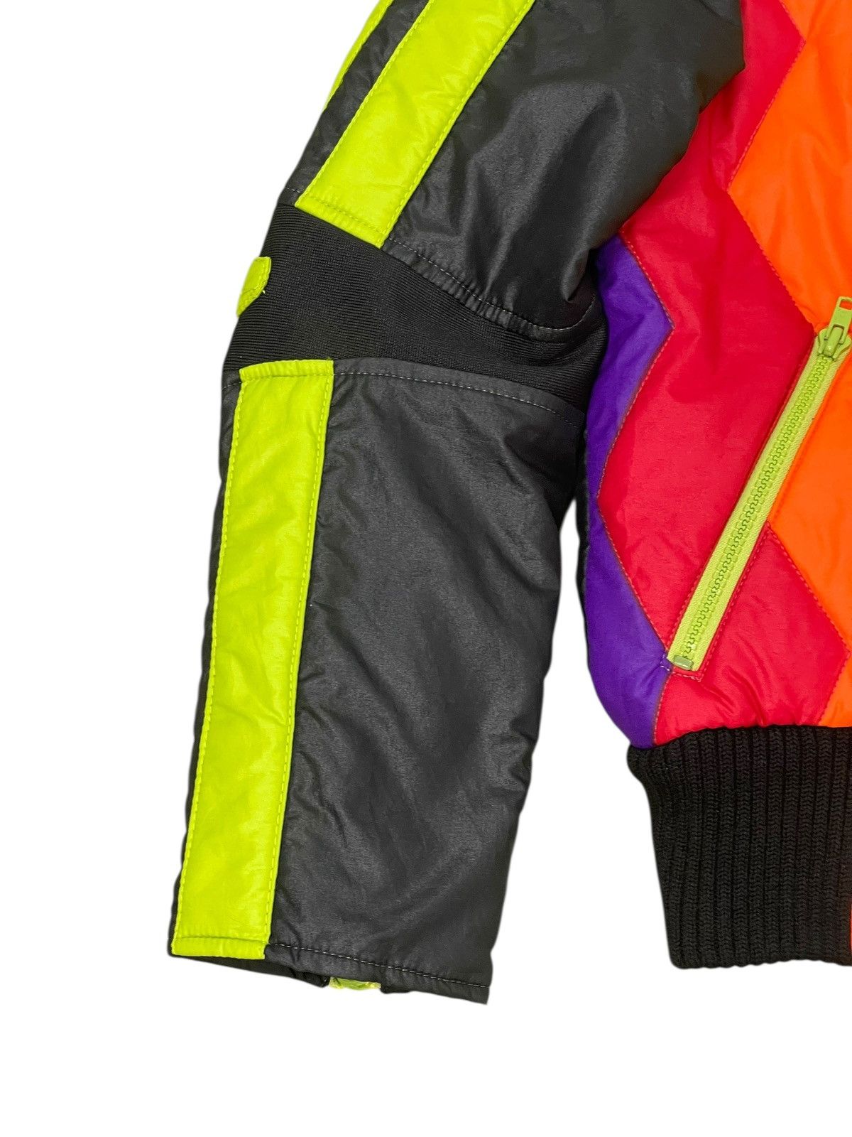 Descente Vtg 80/90s Descente Colour Block Ski Padded Jacket 7🟩1 Size US M / EU 48-50 / 2 - 2 Thumbnail