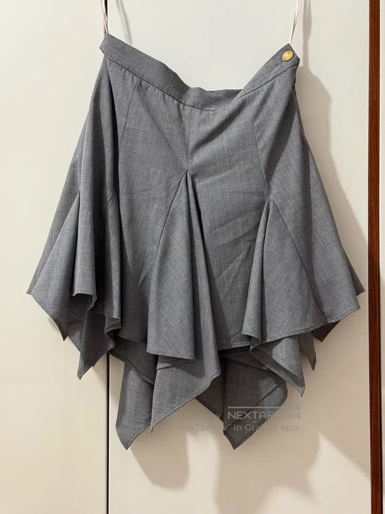 Vivienne Westwood Vivienne Westwood Gray Enamel Button Half Skirt Size 26" / US 2 / IT 38 - 9 Thumbnail