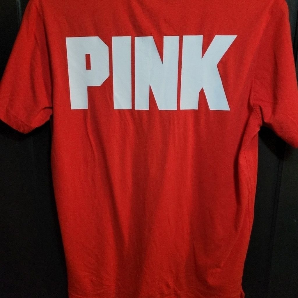 Pink Pink VS, red tee shirt, 4th of July, guc, Size Small Size XS / US 0-2 / IT 36-38 - 6 Thumbnail