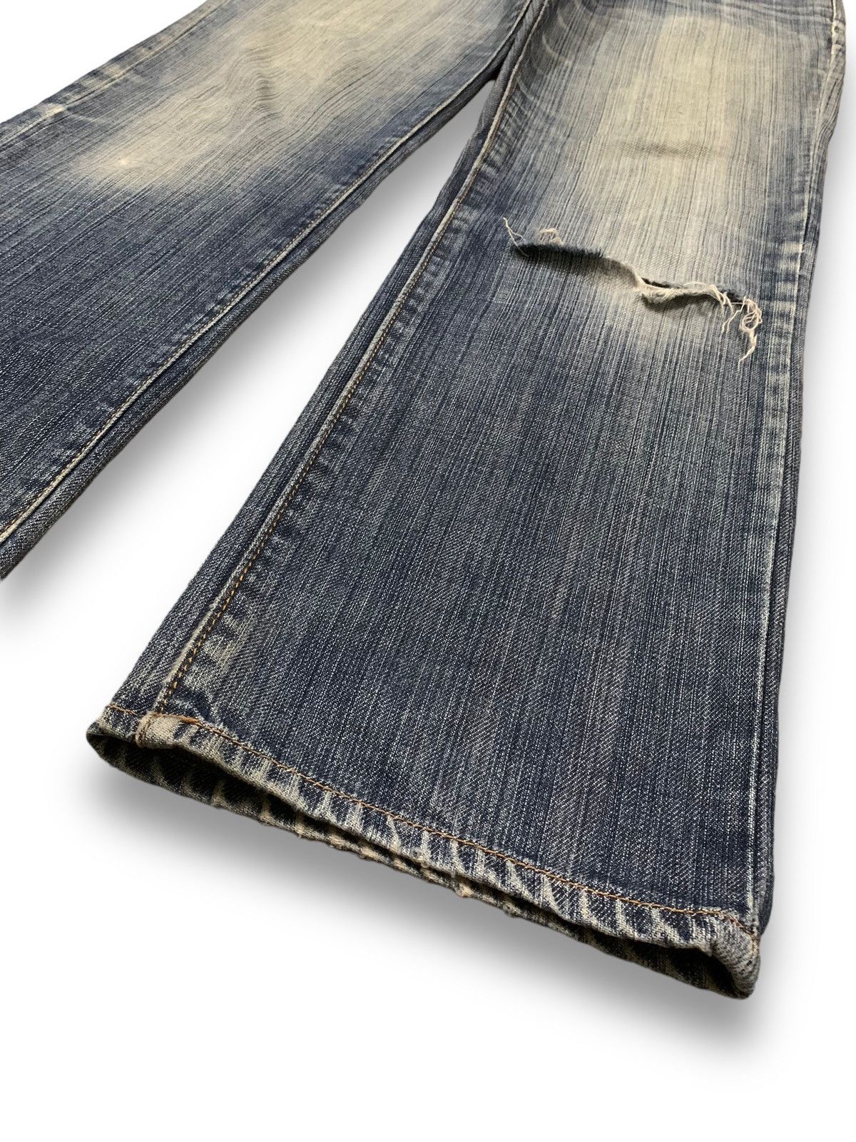Gap × Yeezy Vintage Gap 1969 Faded Straight Leg Distressed Grunge Jeans Size US 32 / EU 48 - 10 Thumbnail