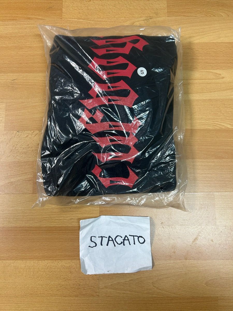 Rap Tees × Vintage CUFBOYS Sweatpants Black/Red Size US 30 / EU 46 - 2 Thumbnail
