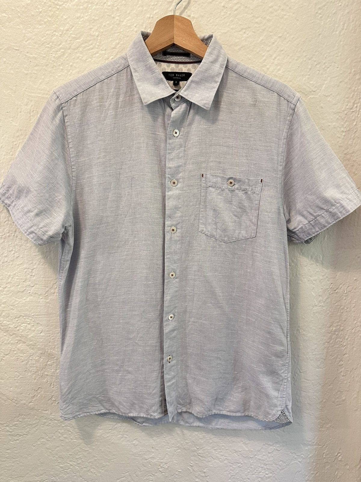 Ted Baker Linen button up from Ted Baker Size US M / EU 48-50 / 2 - 1 Thumbnail