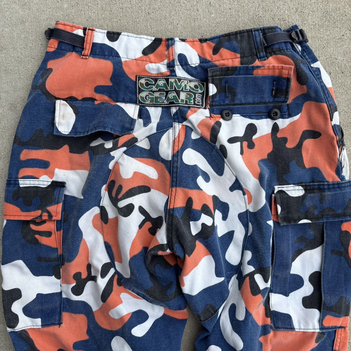 Vintage Vintage Camo Cargo Pants Size US 34 / EU 50 - 4 Thumbnail