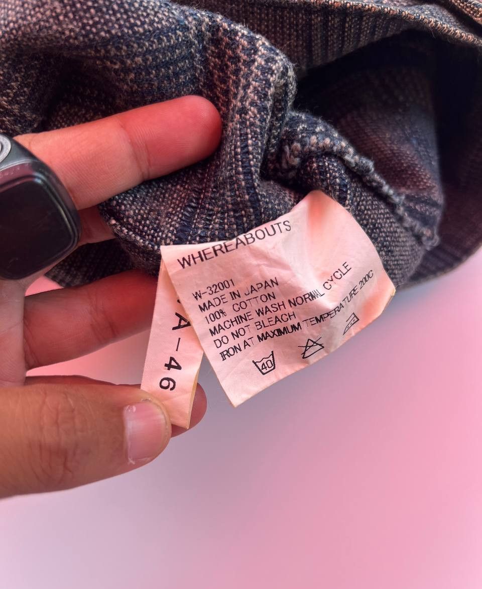 Japanese Brand Whereabouts denim jacket Size US S / EU 44-46 / 1 - 4 Thumbnail
