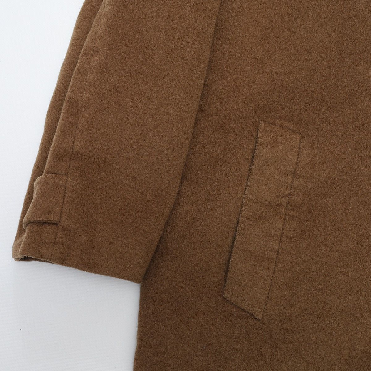 Vintage Ing Loro Piana Vintage Wool Cashmere Beige Coat Size M / US 6-8 / IT 42-44 - 6 Thumbnail
