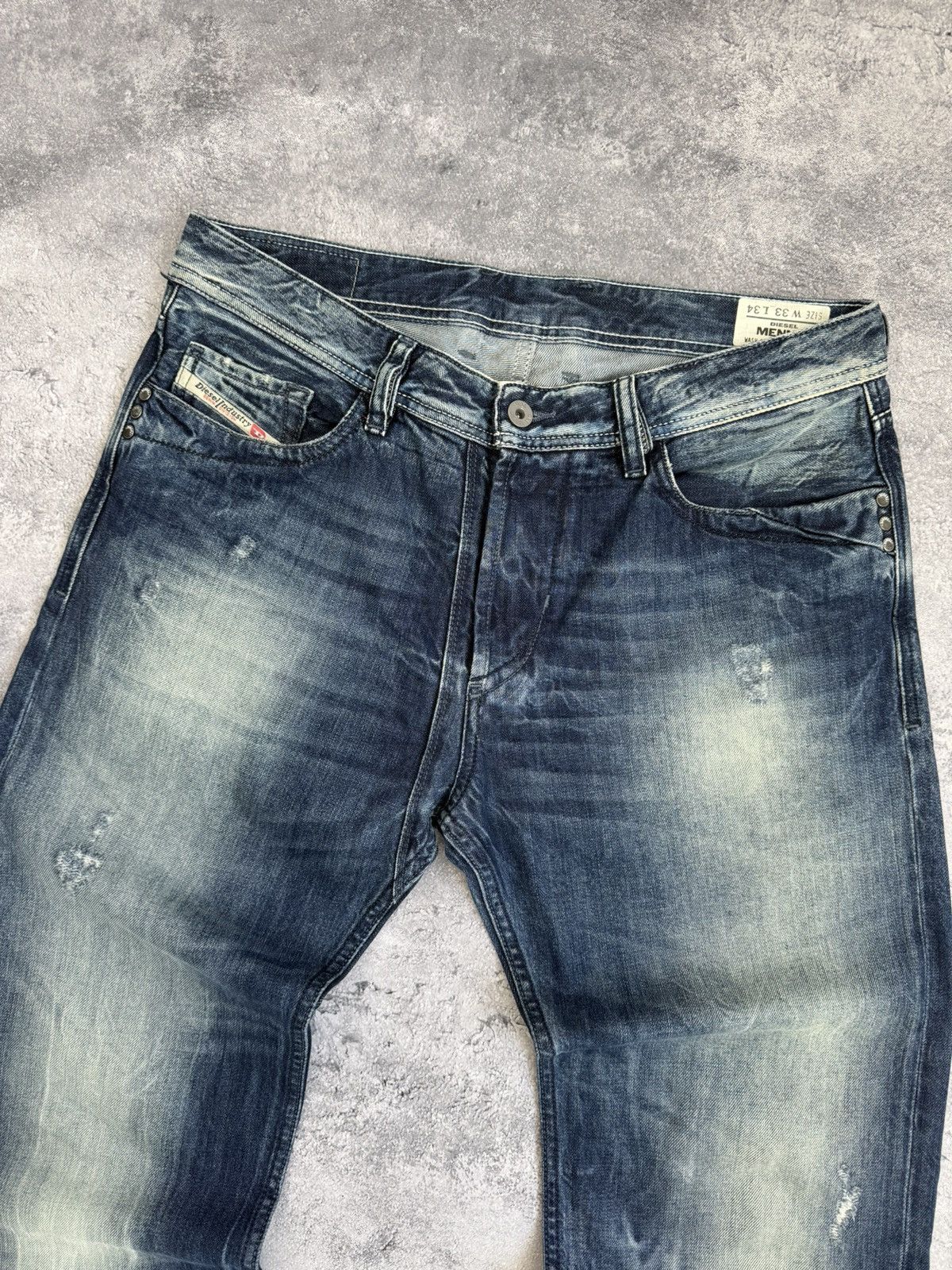 Diesel Vintage Diesel Denim Jeans Baggy Flared Bootcut Avant Garde Size US 33 - 11 Thumbnail