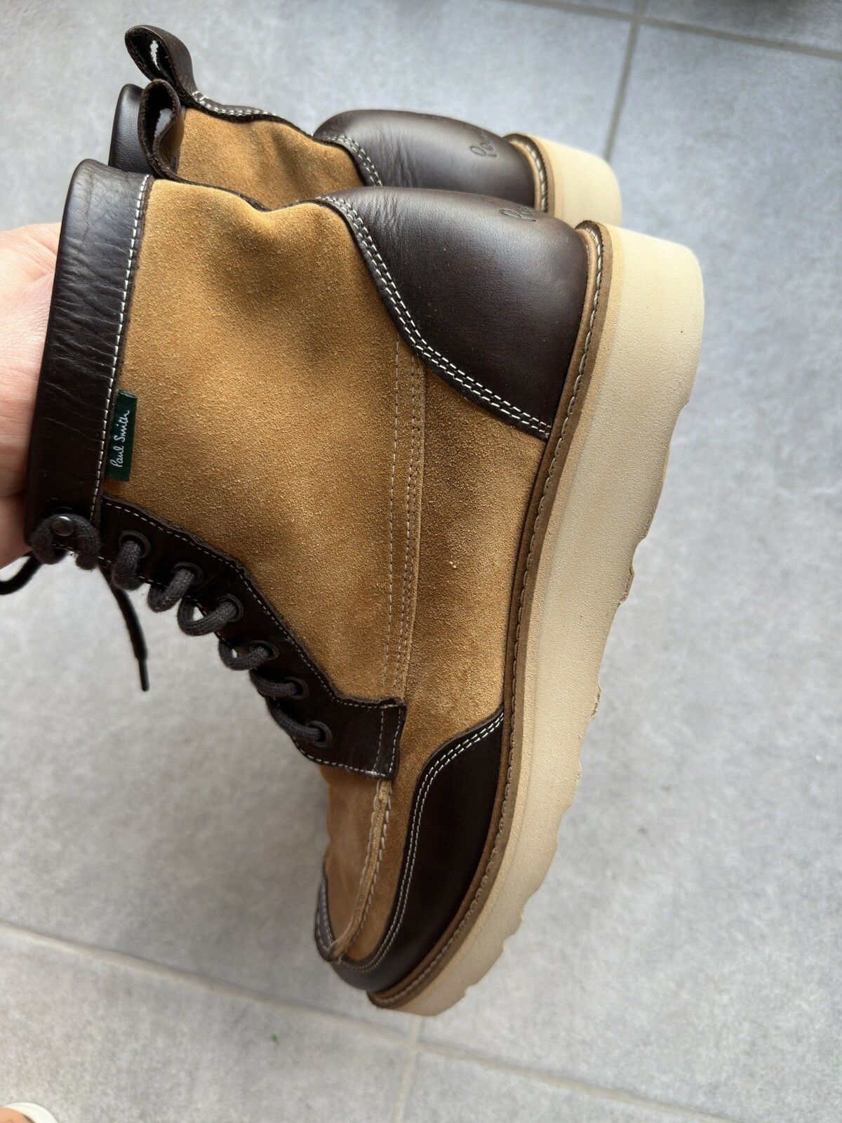 Paul Smith Paul Smith Mens Vibram Morflex Suede Leather Boots size UK-9 Size US 10 / EU 43 - 15 Thumbnail