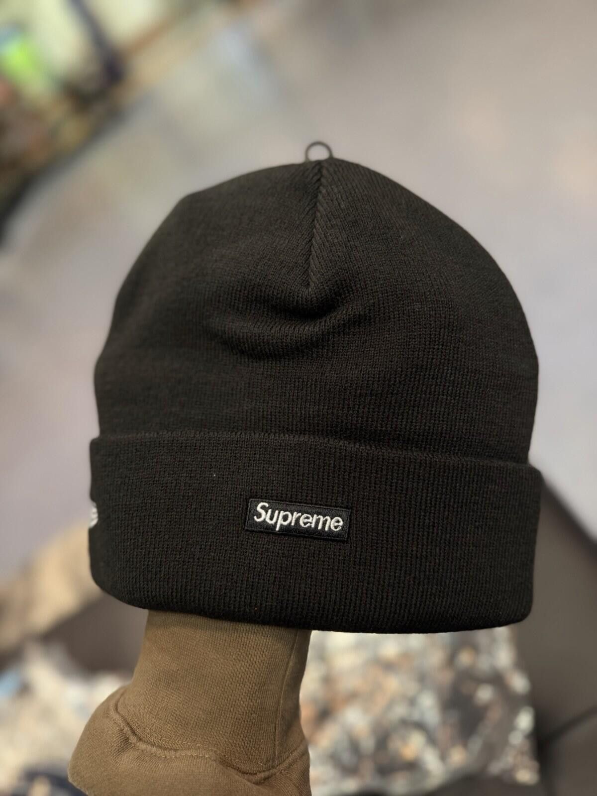 Supreme Supreme New Era Devil S Logo Beanie - Black Orange Stripe Size ONE SIZE - 10 Thumbnail