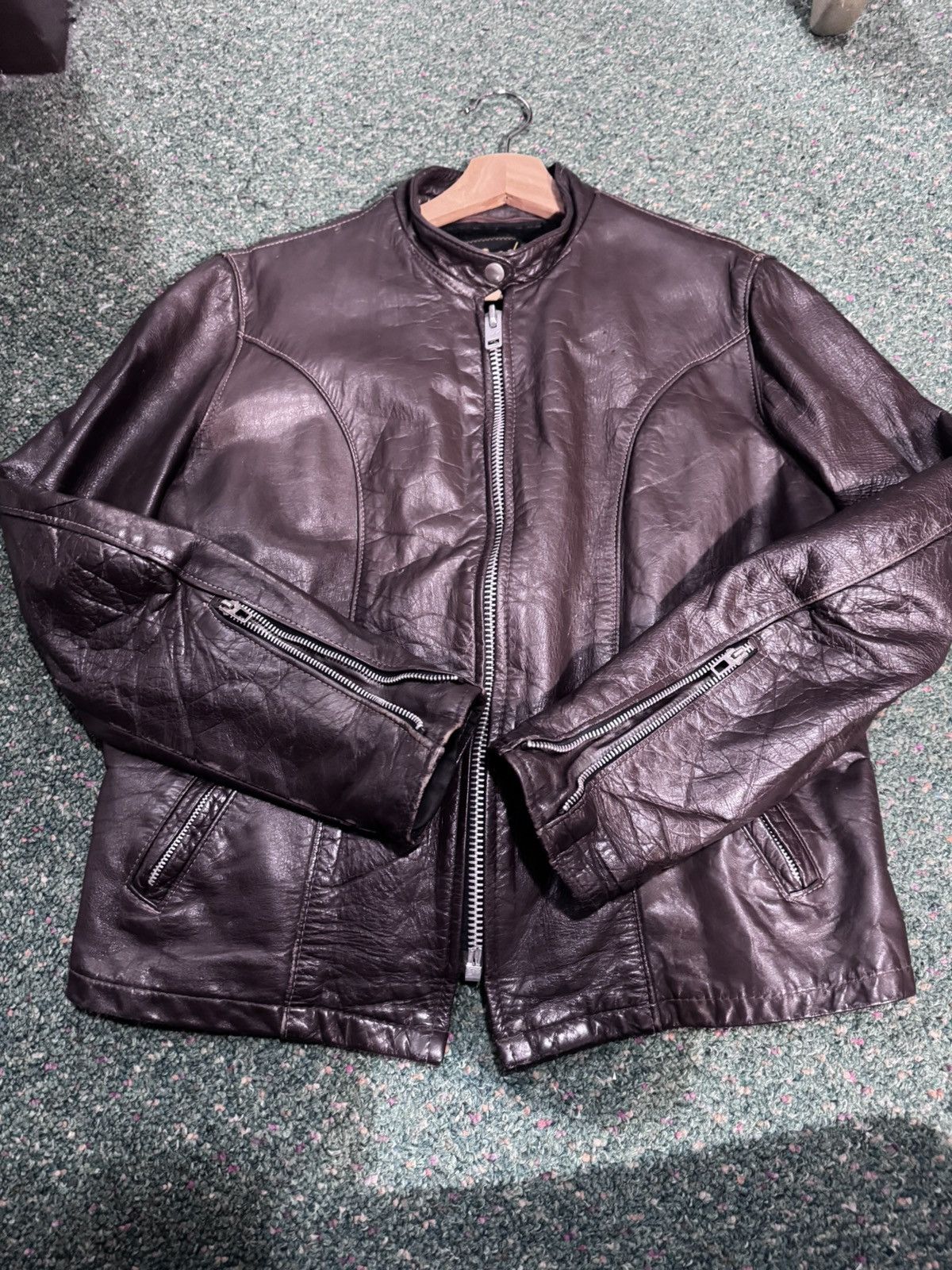 Reed Reed sportswear vintage leather cafe racer Size US S / EU 44-46 / 1 - 3 Thumbnail