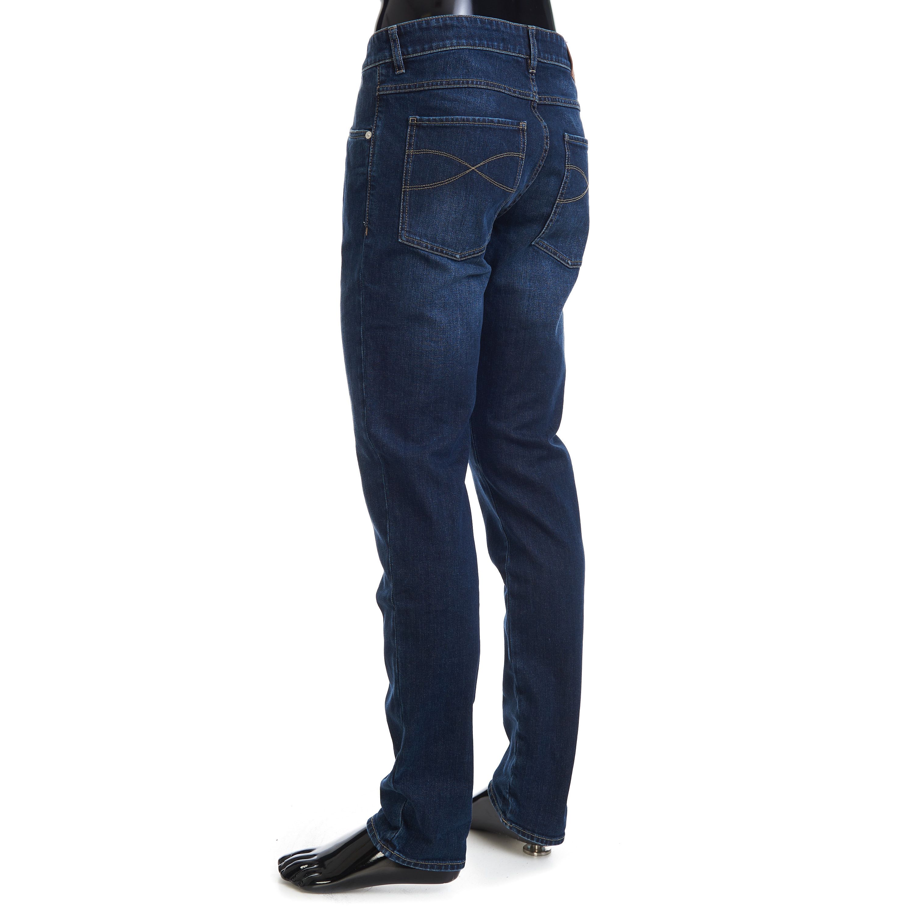 Brunello Cucinelli Slim Fit Five Pocket Jeans Trousers In Dark Blue Denim Size US 40 / EU 56 - 3 Thumbnail
