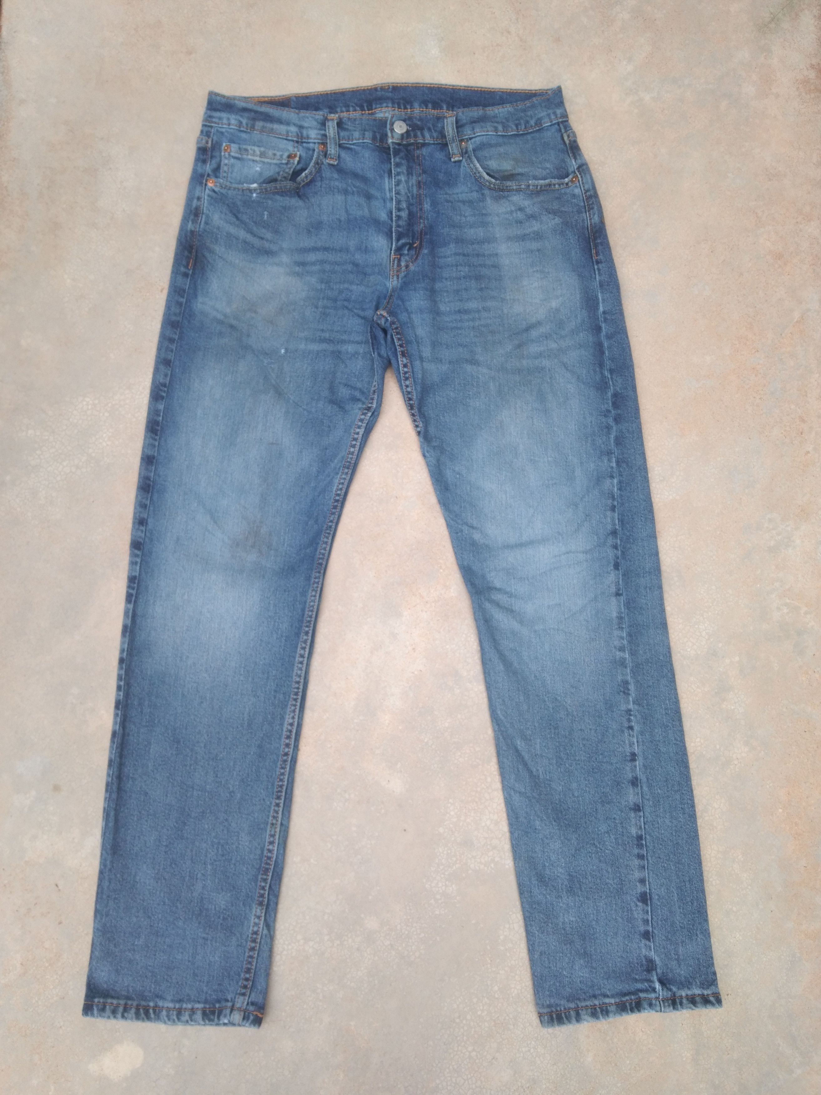 Levi's Vintage Levi's Jeans 502 Washed Blue Denim 33x31 Size US 33 - 1 Thumbnail