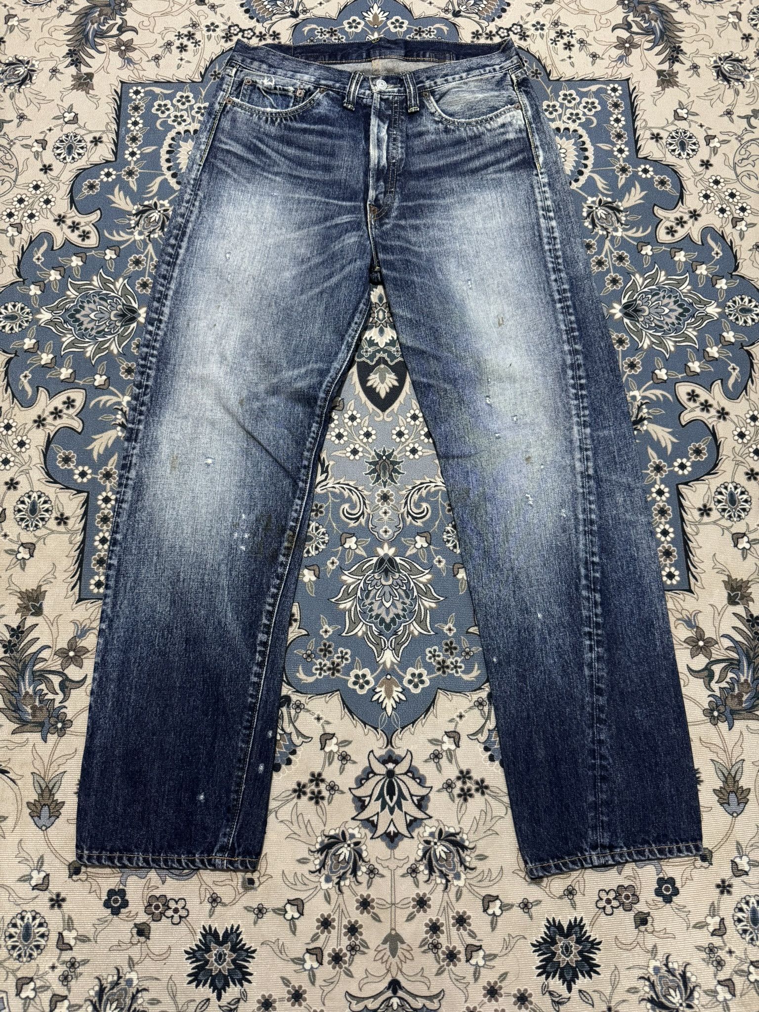 Japanese Brand × Vintage Vintage Japanese Brand RNA Buckle Back Buttonfly Jeans 501XX Size US 32 / EU 48 - 1 Thumbnail