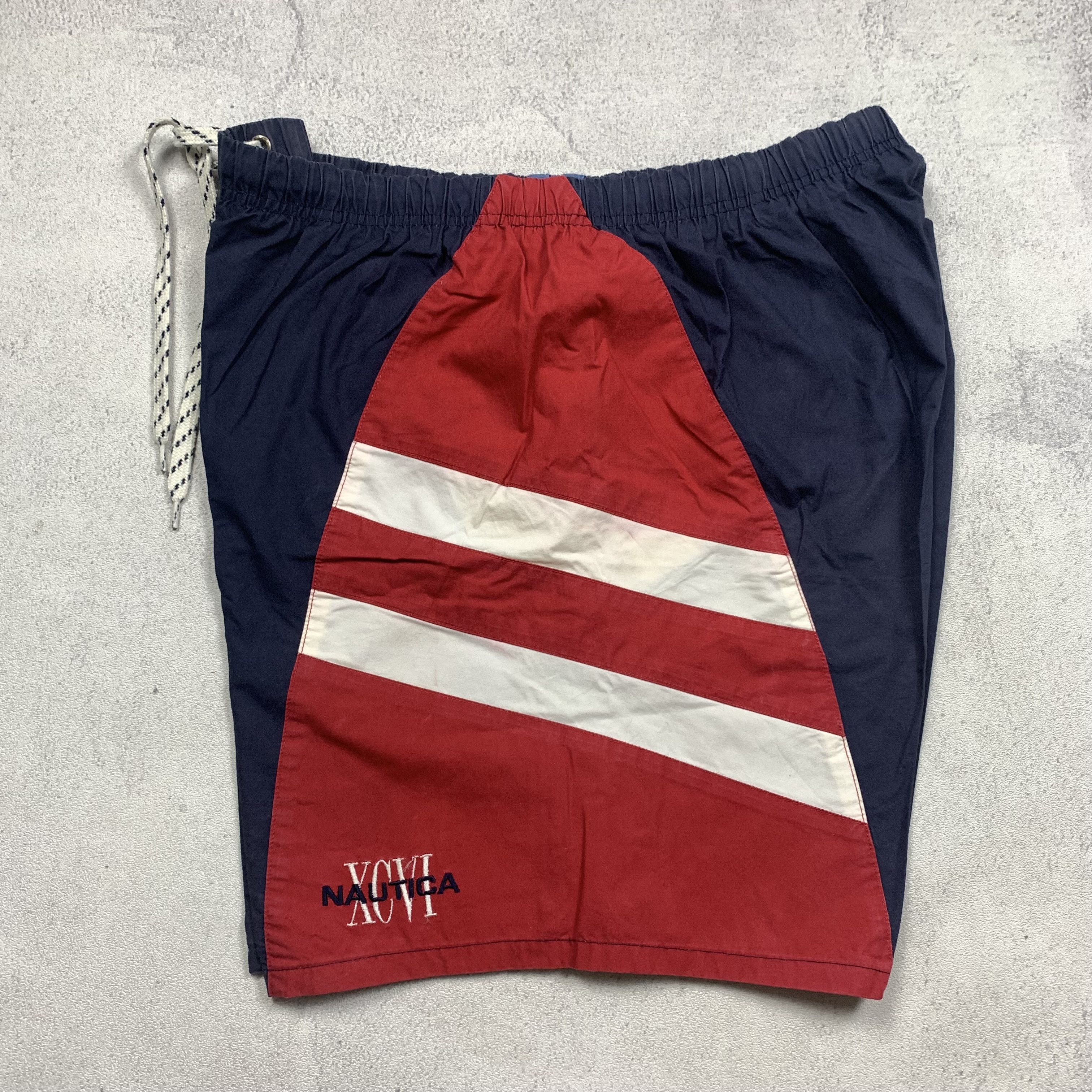 Nautica Vintage 90s Nautica Trunk Boardshort Pants Size US 36 / EU 52 - 3 Thumbnail