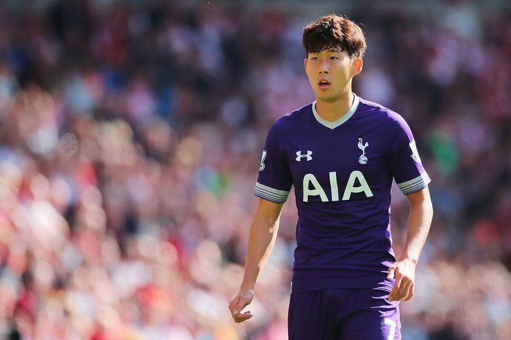 Under Armour Rare🔥2015/16 #7 SON Heung Min Tottenham Hotspur 3rd Jersey Size US S / EU 44-46 / 1 - 3 Thumbnail