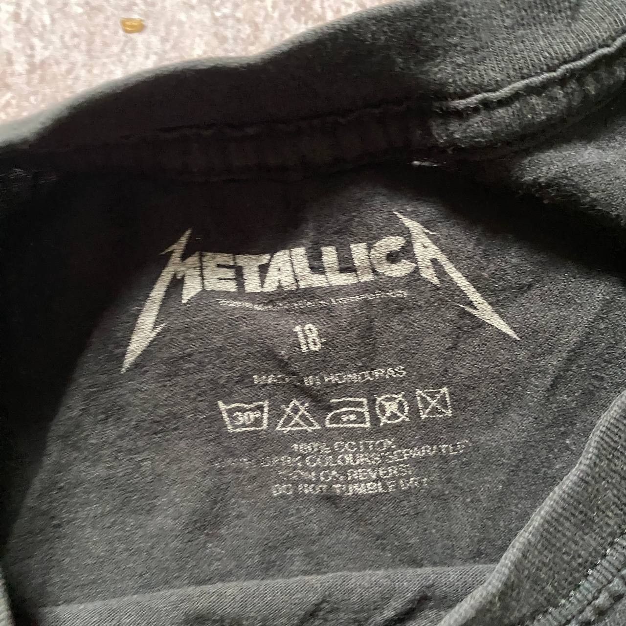 Band Tees VINTAGE Y2K METALLICA AMAZING FADED PUSHEAD T SHIRT 36 Size US L / EU 52-54 / 3 - 2 Thumbnail
