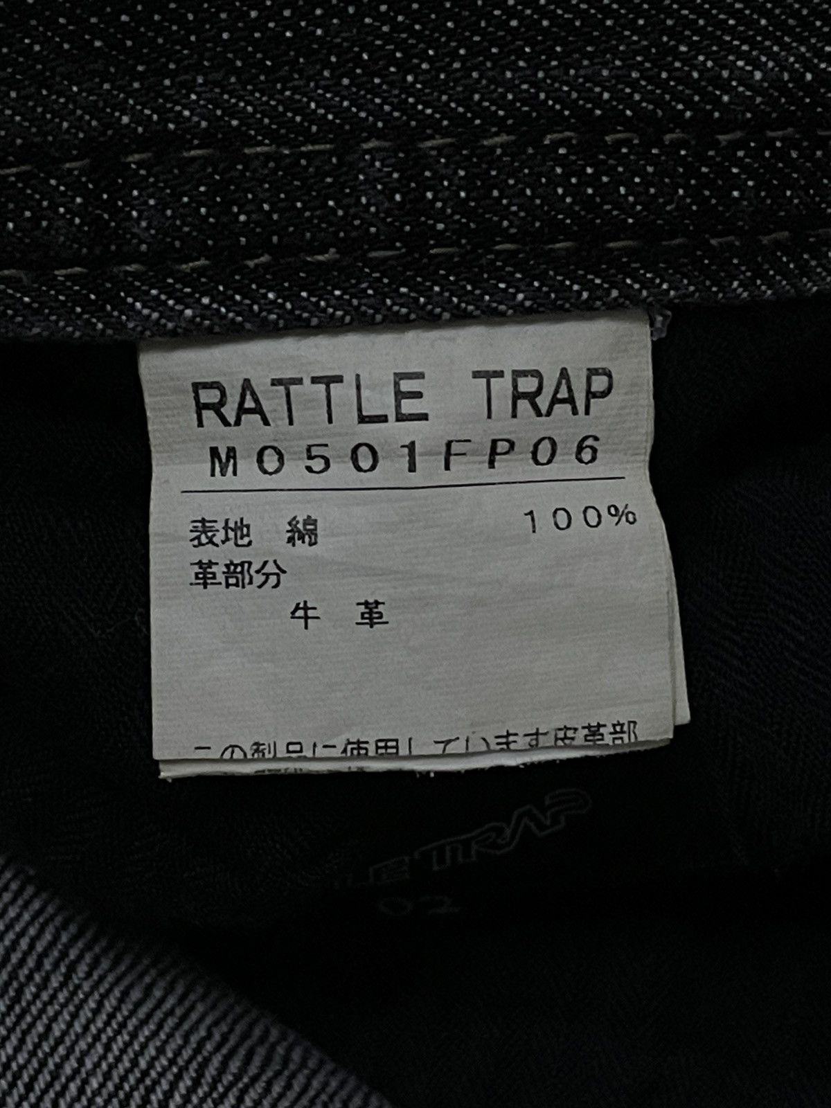 Tornado Mart Vintage 1990s Og Japan Designer RattleTrap Distressed Denim Size US 29 - 21 Thumbnail