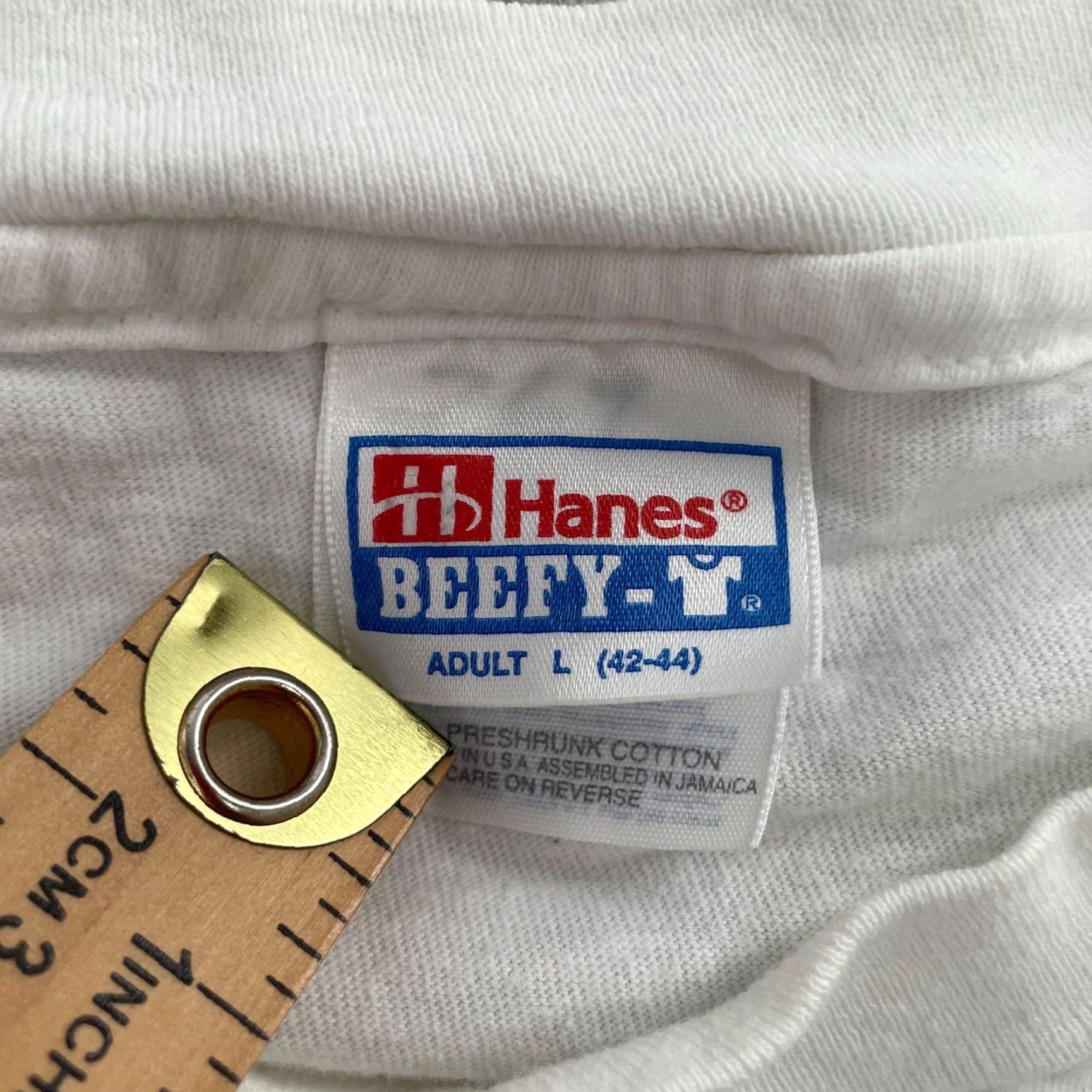 Hanes VINTAGE Ron Lee World Of Clowns Graphic Shirt Adult Large White 90s Cartoon Mens Size US L / EU 52-54 / 3 - 5 Thumbnail